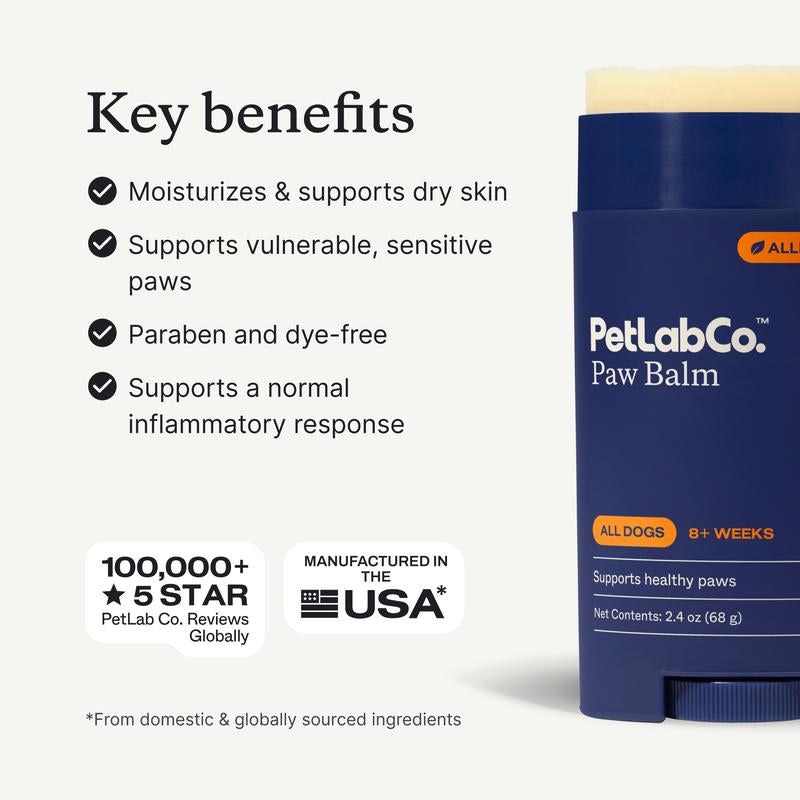 Dog Paw Balm – Moisturizing Wax Stick for Dry, Cracked Paws