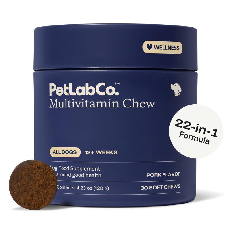 Dog Multivitamin – Daily Multivitamin for Dogs with 22 Vitamins and Minerals, Designed to Support Overall Health and Vitality