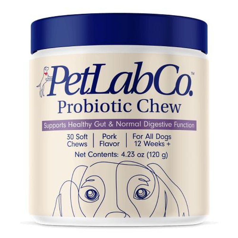 Probiotics for Dogs Soft Chews for Seasonal Allergies, Gut, and Digestive Health. Vet-Reviewed, Premium-Quality Ingredients - Supplements