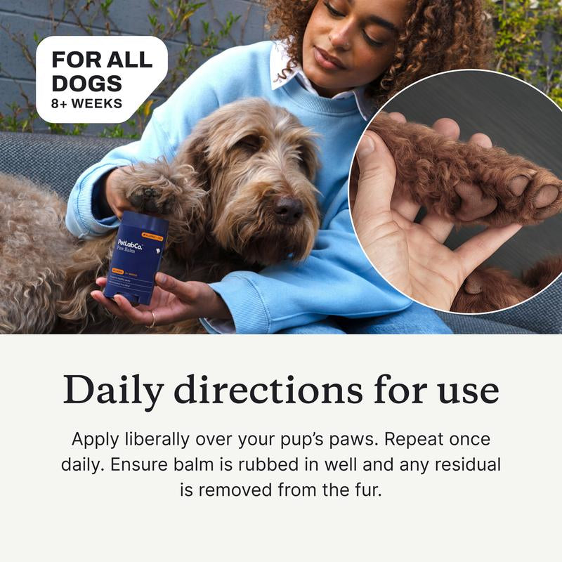 Dog Paw Balm – Moisturizing Wax Stick for Dry, Cracked Paws