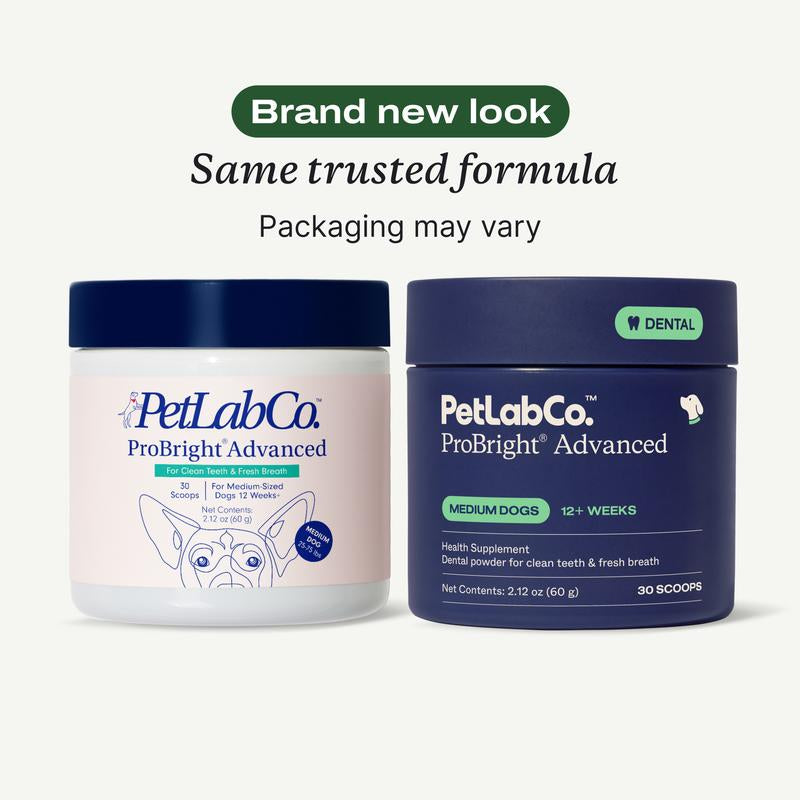 Probright Advanced Dental Powder - Helps Reduce Bad Breath, Clean Teeth and Target Tartar Buildup. Backed by Two Clinical Studies