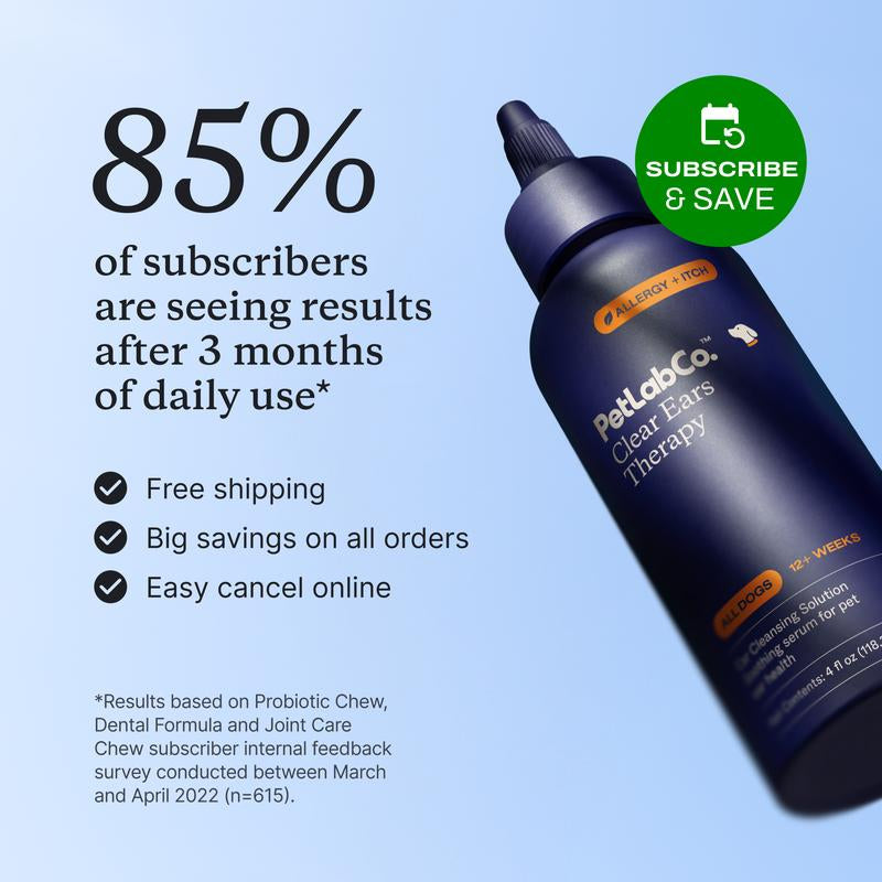 Clear Ears Therapy – Dog Ear Cleaner & Ear Wash