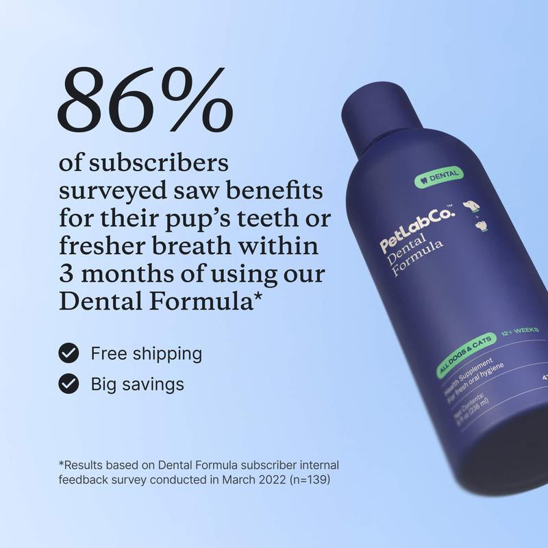 Dog & Cat Dental Formula – Daily Teeth Cleaner & Rinse