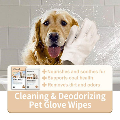 Guantes Limpiadores ágicos Tailorix: Aseo Rápido 3 en 1 para Perros y Gatos ¡Sin Agua ni Estrés!